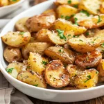 Air Fryer Garlic Parmesan Potatoes
