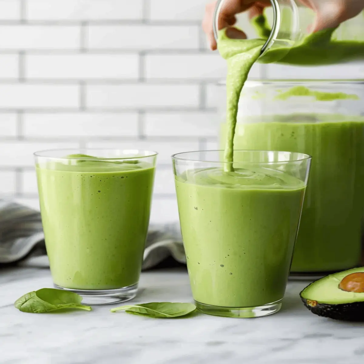 Avocado Smoothie Magic: Creamy Bliss in Every Sip!