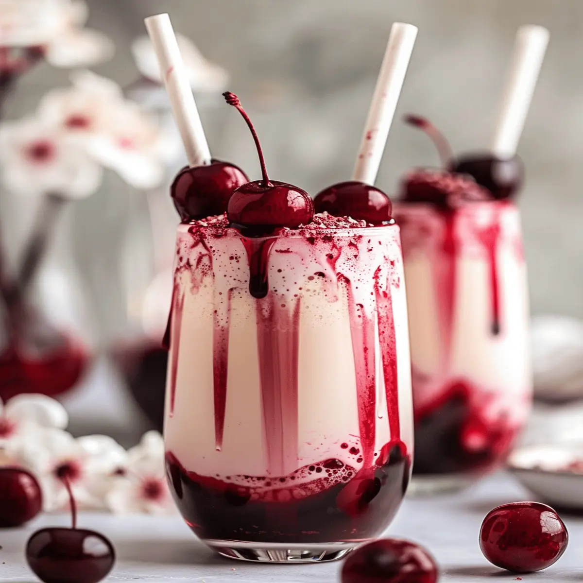 Cherry Earl Grey Milk Tea: Sweet, Creamy Bliss Awaits!