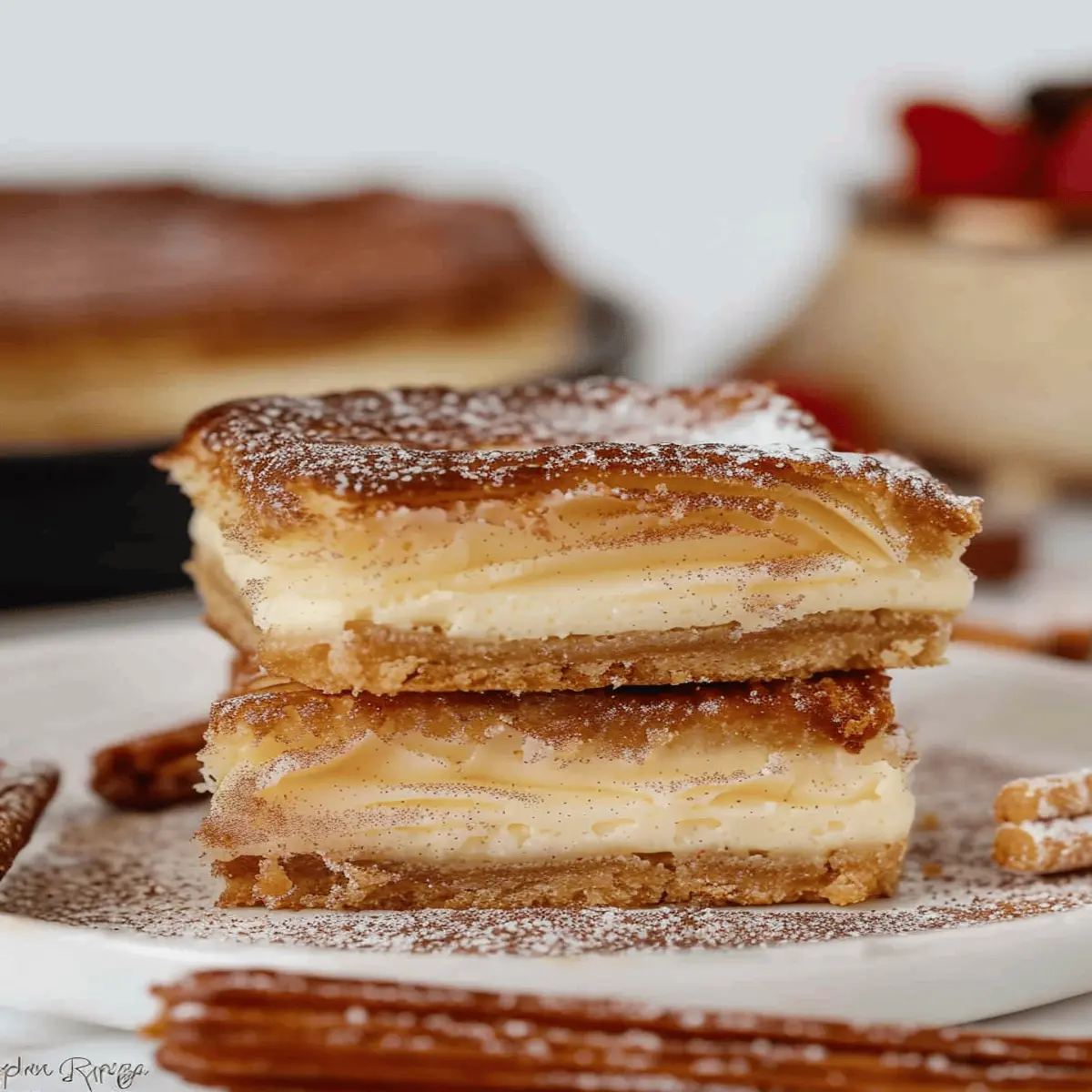 Churro Cheesecake Bliss: Indulge in Sweet, Creamy Delight