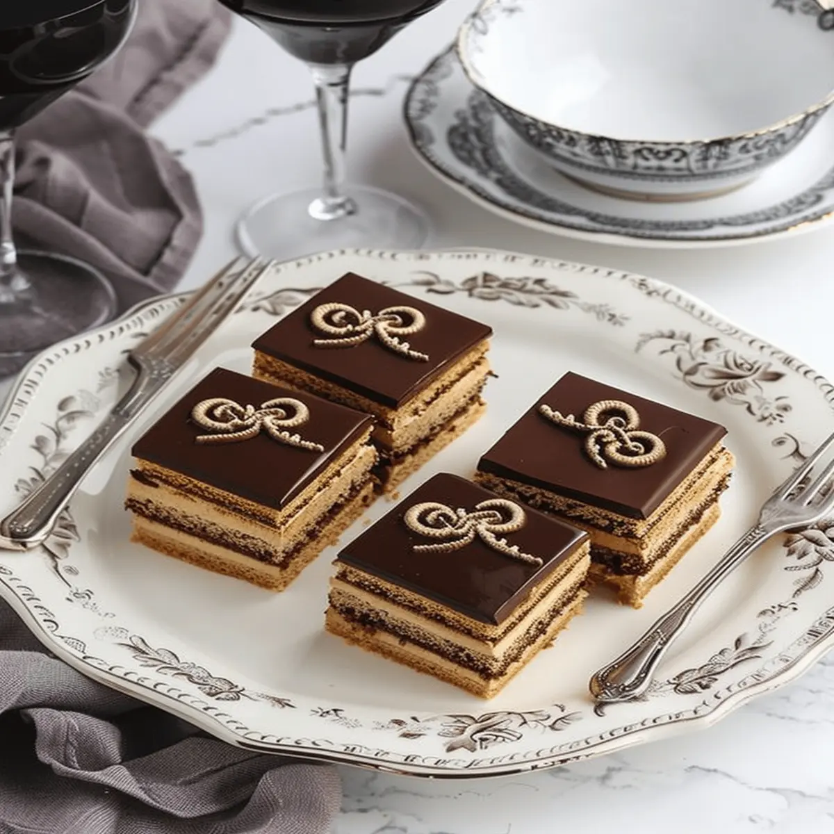 Classic Opera Cake: Indulgently Decadent With Every Layer