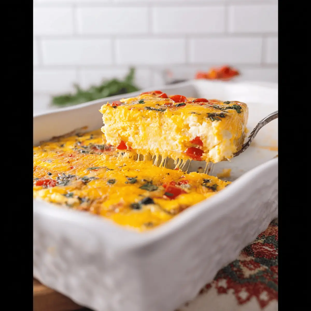 Cottage Cheese Egg Bake: The Best Comfort Food Loaded with Flavor
