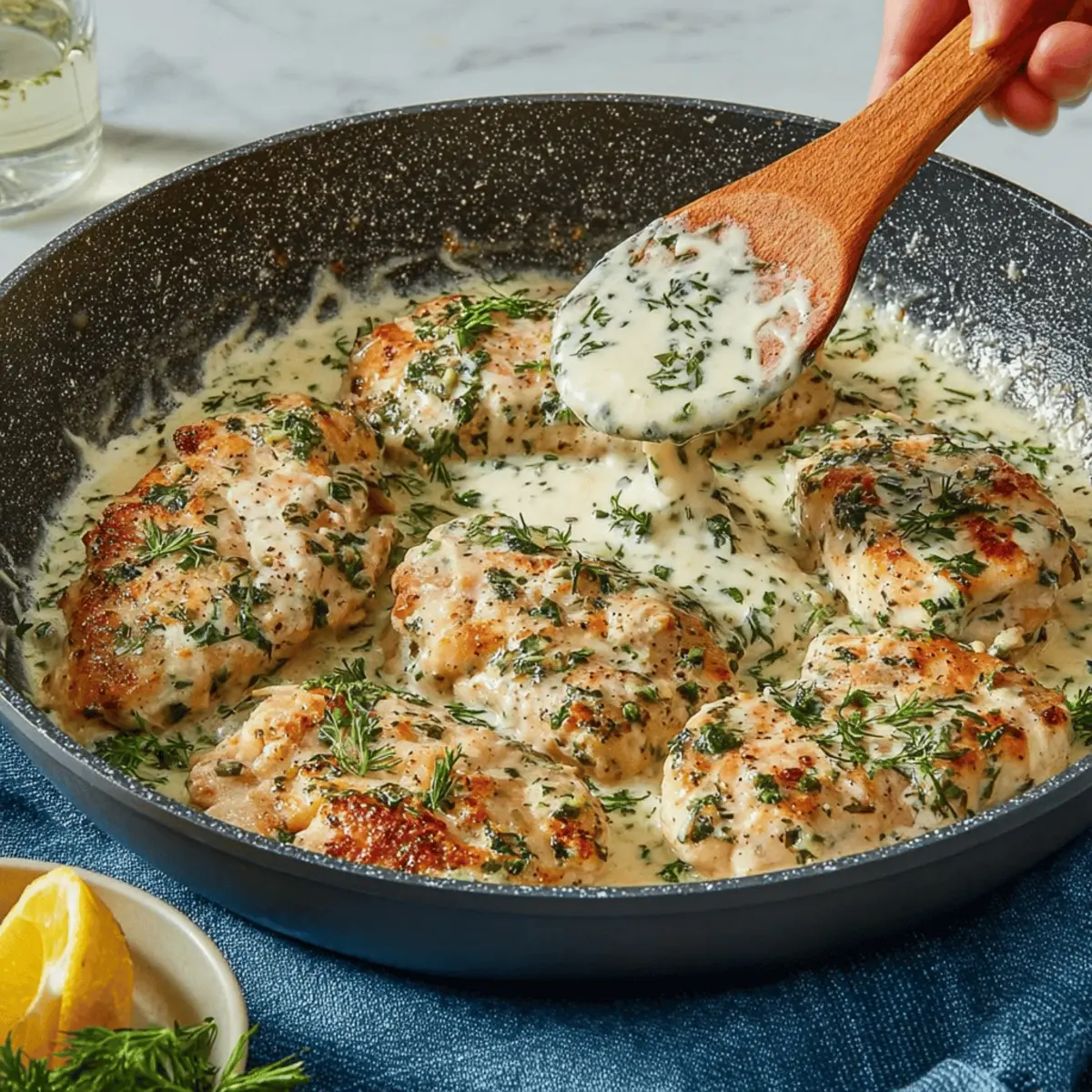 Creamy Lemon Herb Chicken: The Best Comfort Food Delight