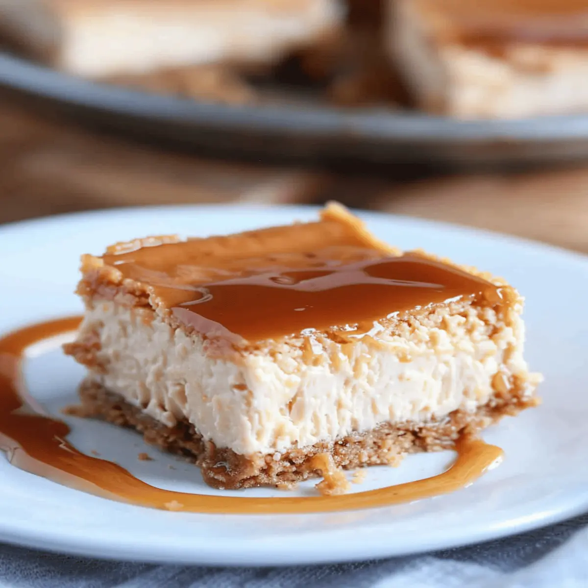 Dulce de Leche Cheesecake Bars: Indulgent Homemade Bliss