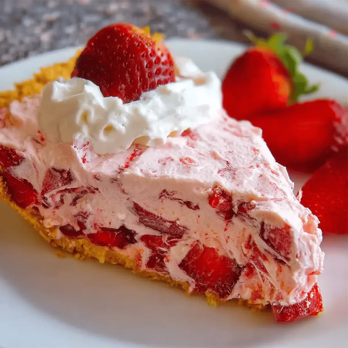Fluffy Strawberry Pie: The Best Creamy Delight You’ll Love