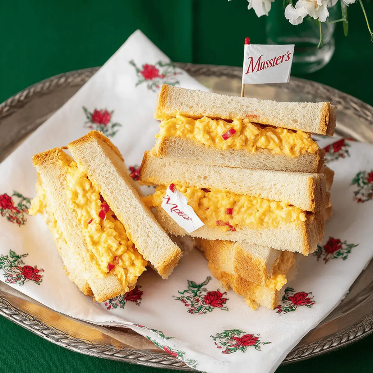 Masters Pimento Cheese Sandwiches Recipe: Irresistibly Cheesy Delight