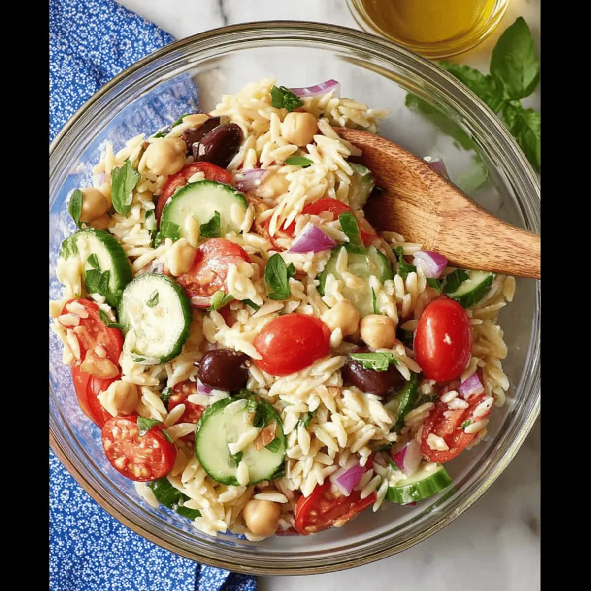 Orzo Salad Bliss: Easy, Flavor-Packed Delight for Everyone