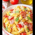 Pepperoni Pizza Pasta Salad
