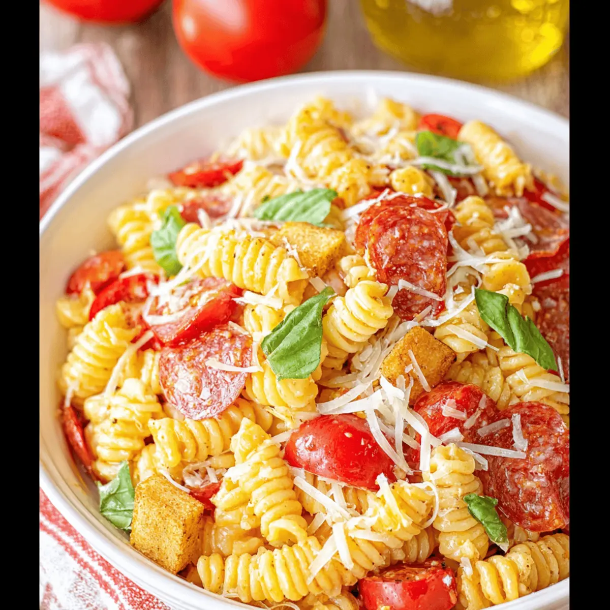 Pepperoni Pizza Pasta Salad: The Best Twist on Comfort Food