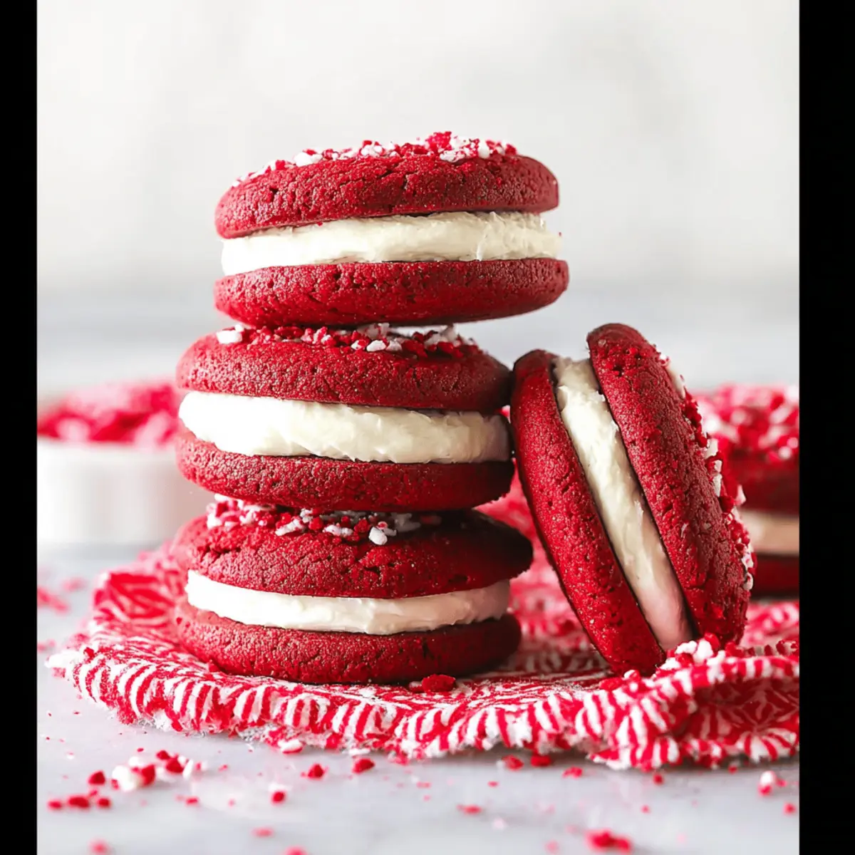 Red Velvet Cookie Sandwiches: Indulgent Treats Made Easy