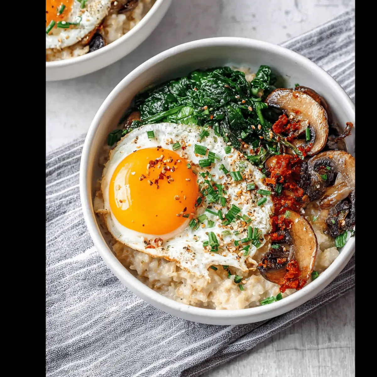 Savory Oatmeal with Egg: The Cozy Comfort Food You Need
