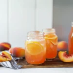 Simple Peach Lemonade