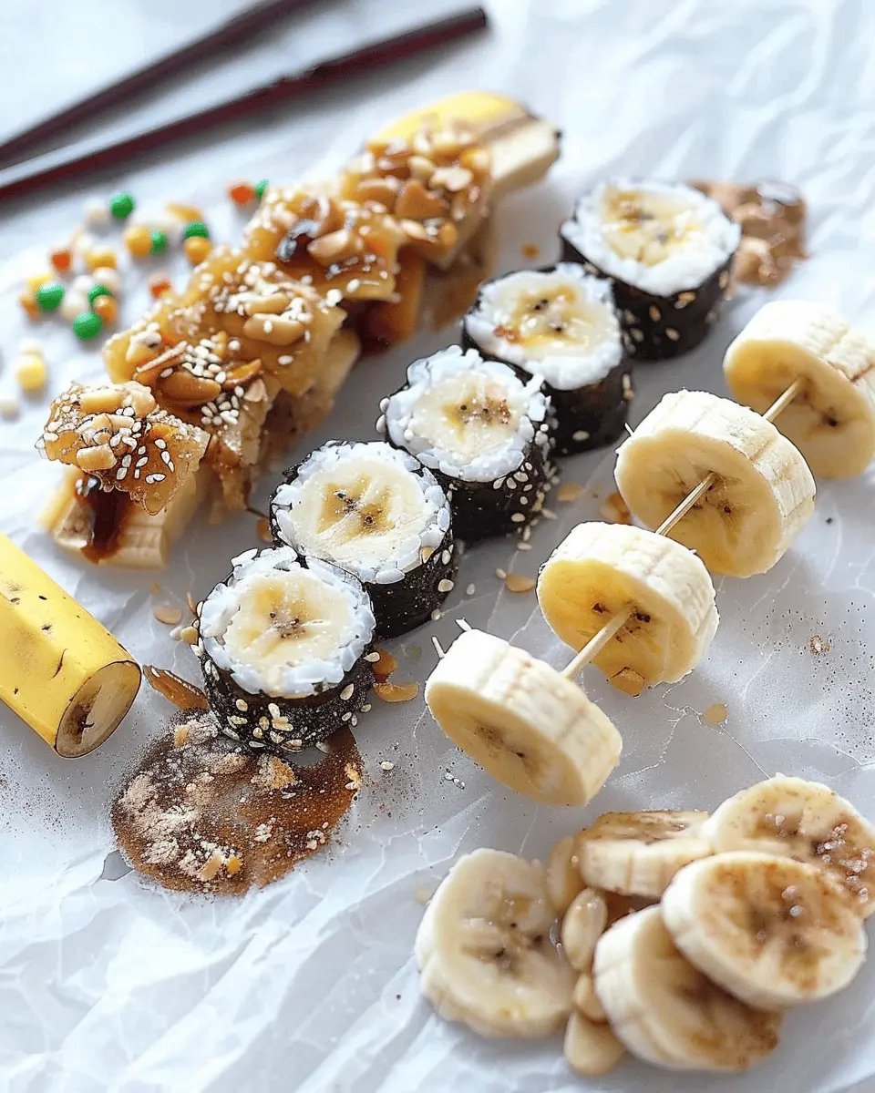 Banana Sushi: Easy and Delicious Twist on a Healthy Snack