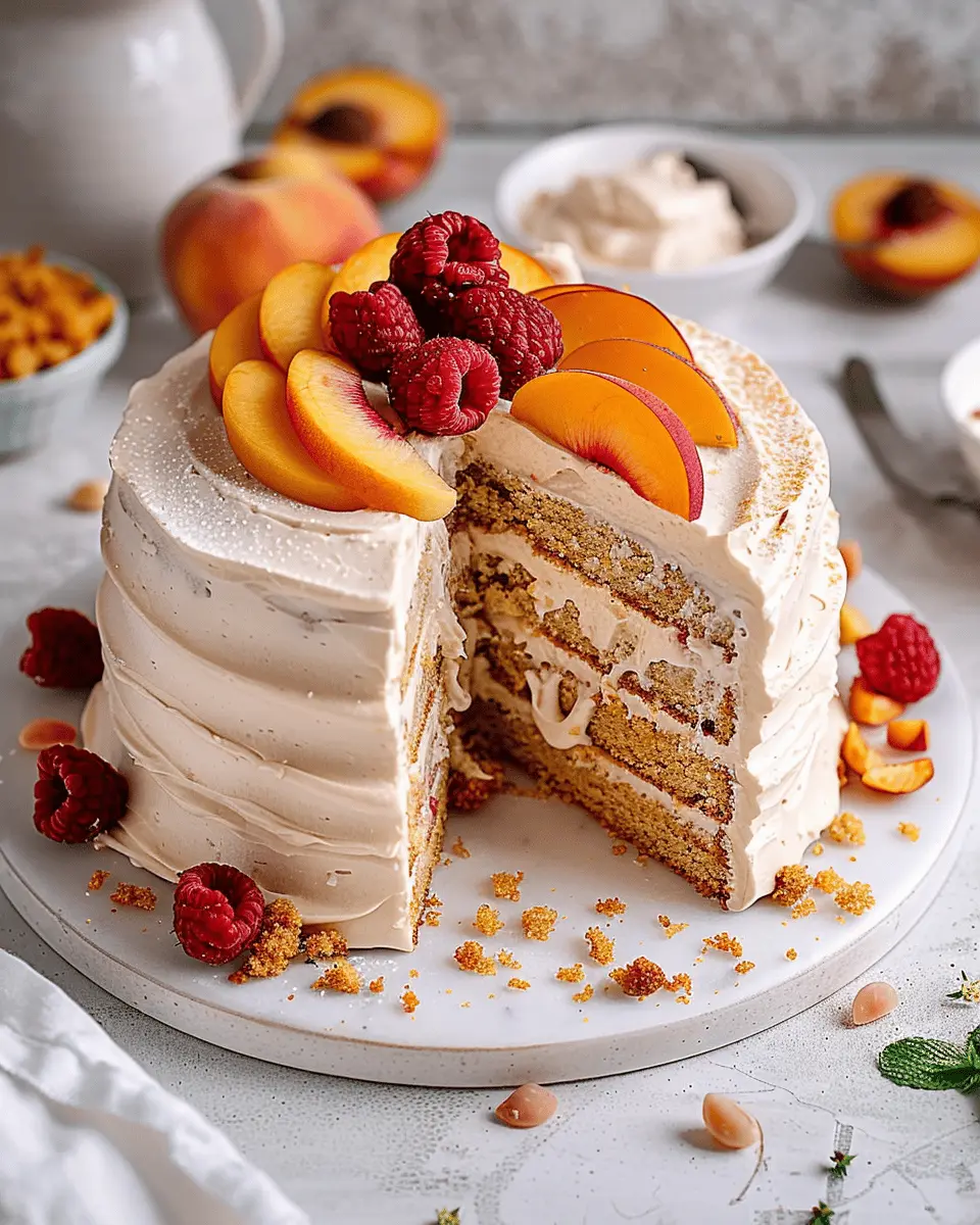 Brown Sugar Peach Layer Cake: The Best Summer Dessert Delight
