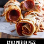 Cheesy Pepperoni Pizza Rollups
