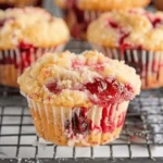 Cherry Cobbler Muffins