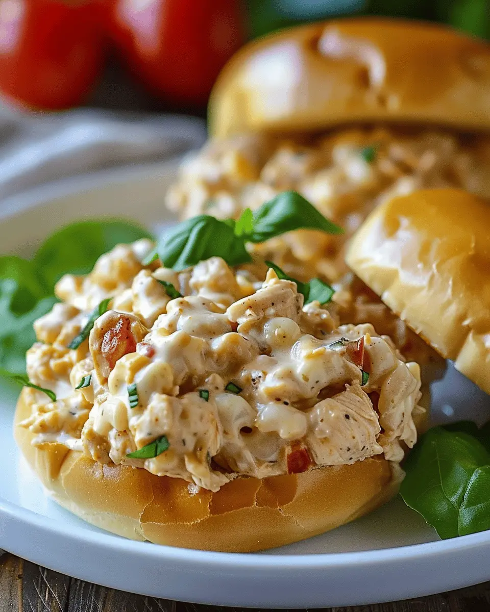 Chicken Alfredo Sloppy Joes: A Juicy Twist on a Classic Favorite