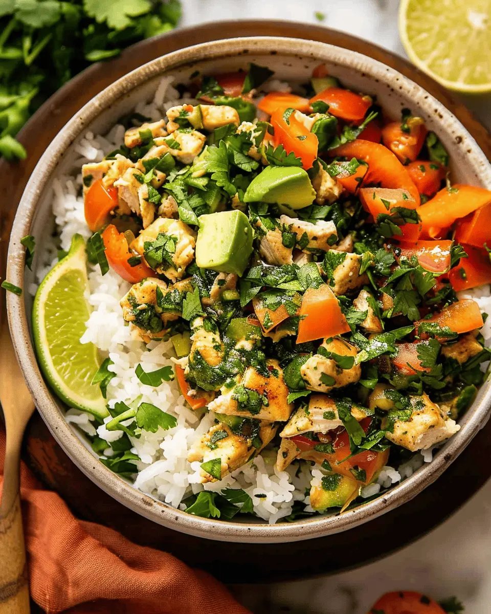 Chimichurri Chicken Bowl: Easy Recipe for Flavorful Home Meals