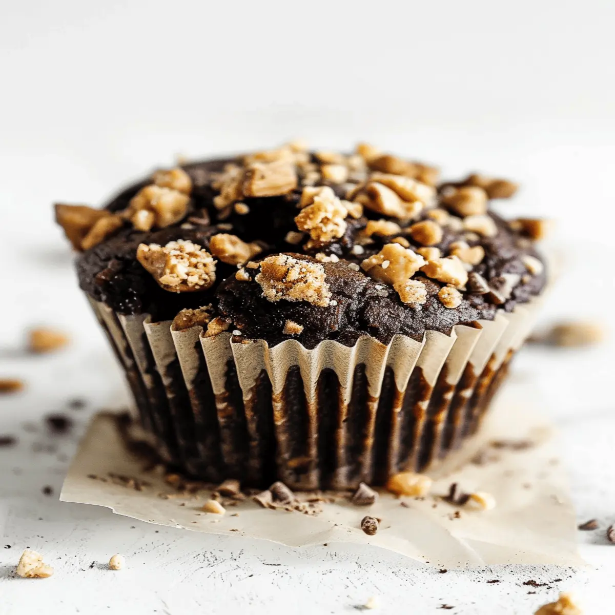Chocolate Coffee Toffee Crunch Muffins: Indulgent Bliss Awaits