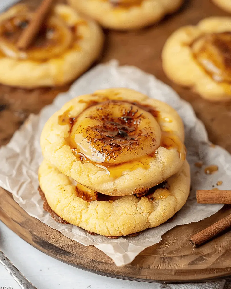 Crème Brûlée Cookies: Indulgent Treats for Dessert Lovers
