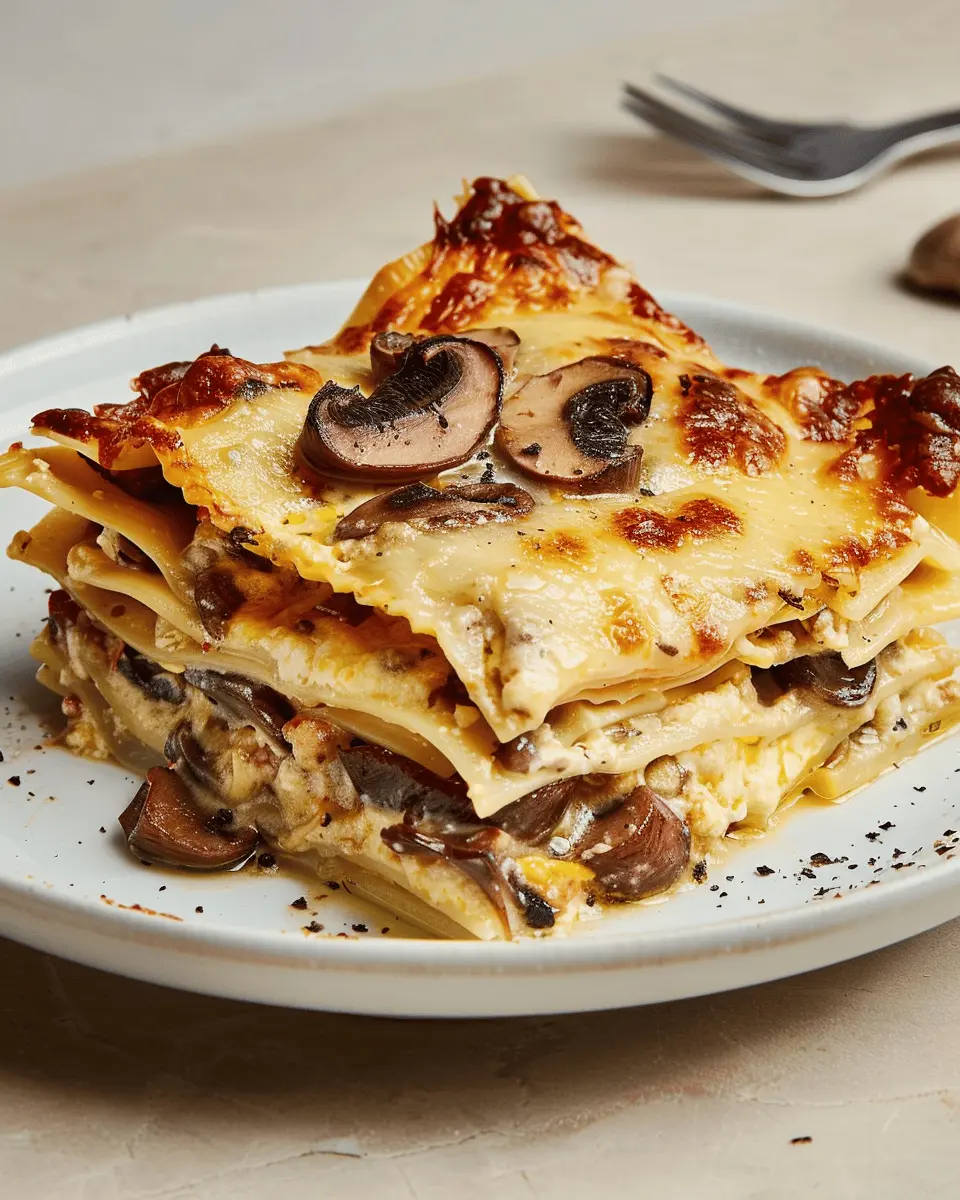 Creamy Mushroom Lasagna: A Delightfully Indulgent Twist