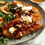 Crispy Hot Honey Feta Chicken