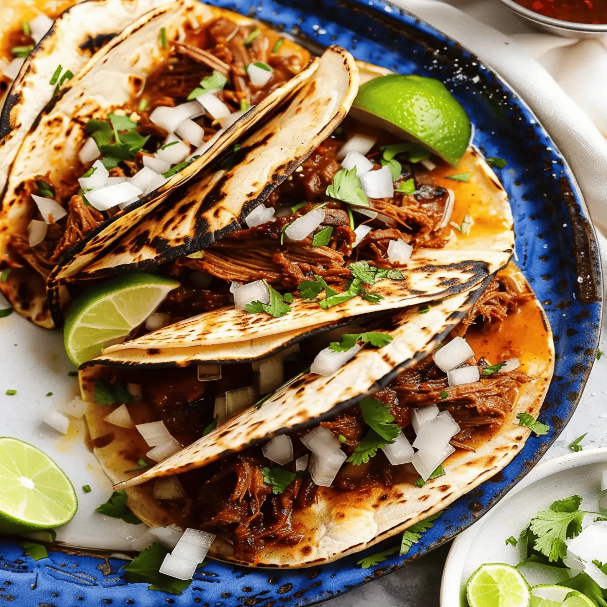 Crockpot Birria Tacos: Juicy Flavors You Can’t Resist