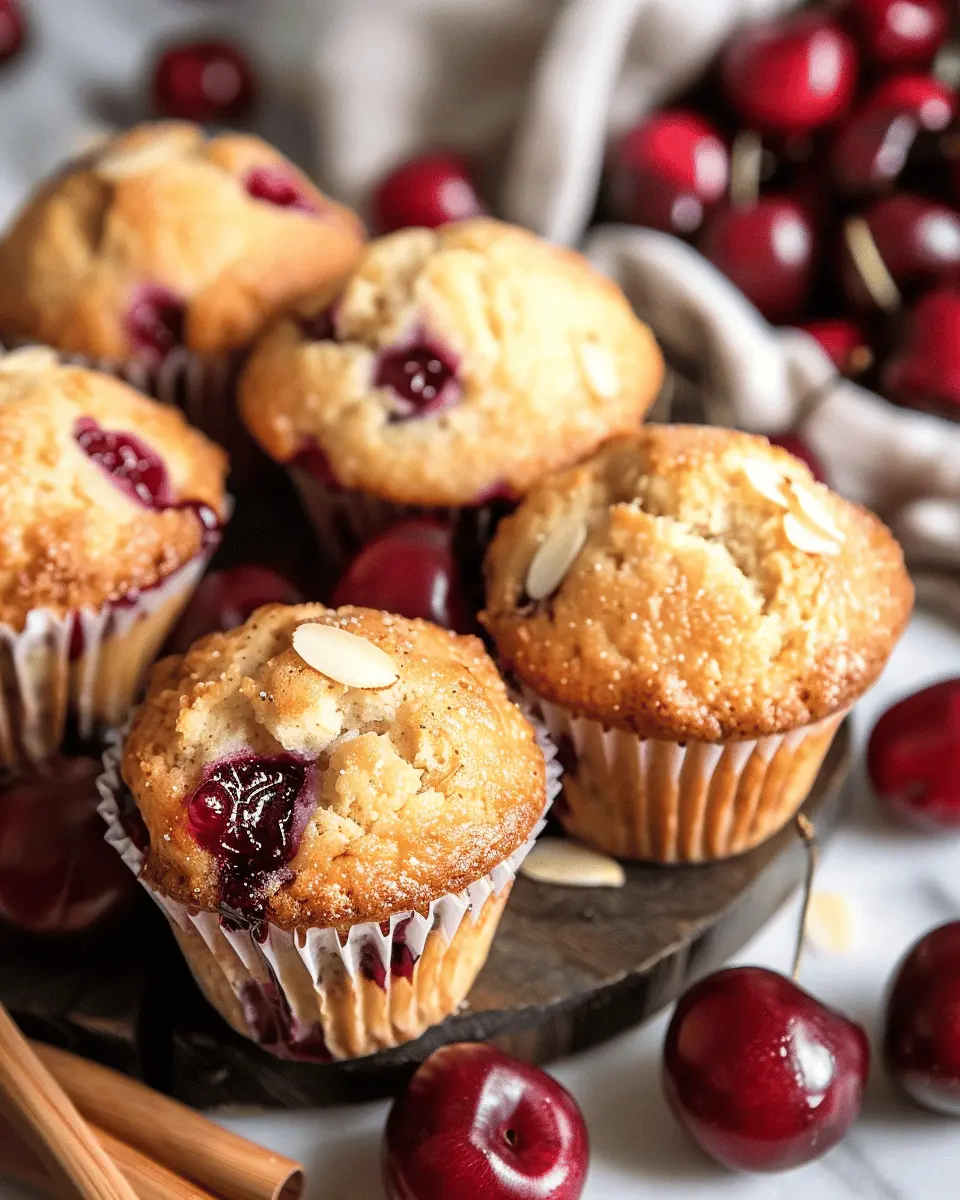 Easy Cherry Muffins with Almond Extract: A Simple Delight for Your Kitchen