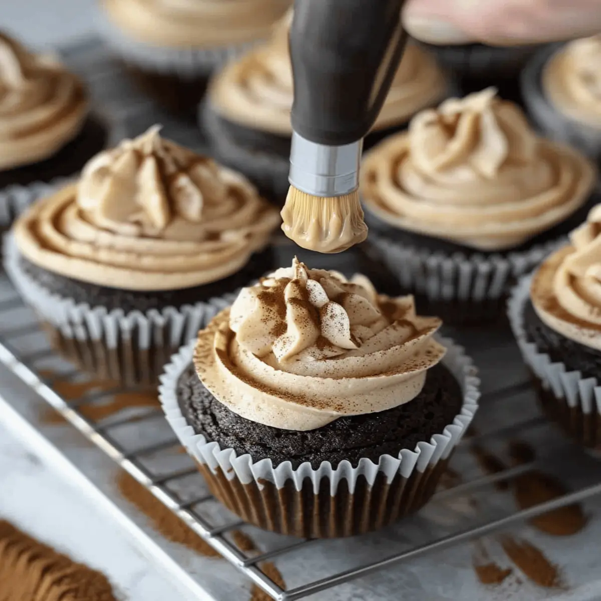 Espresso Cupcakes with Espresso Frosting: Indulgent Delight!
