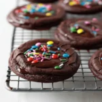 Fudgy Cosmic Brownie Cookies