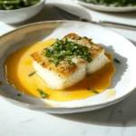 Halibut Beurre Blanc