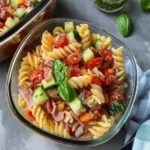 High Protein Italian Pasta Salad