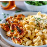 Honey Pepper Chicken Mac and Cheese