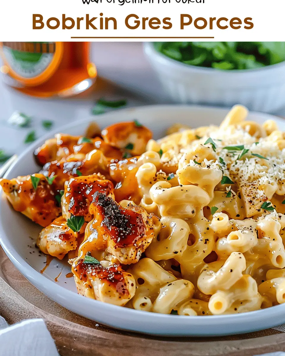 Honey Pepper Chicken Mac and Cheese: Easy Comfort Food Delight