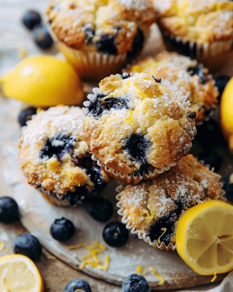 Lemon Blueberry Muffins: Quick and Easy Gourmet Treats at Home