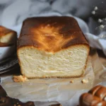 Loaf Pan Basque Cheesecake
