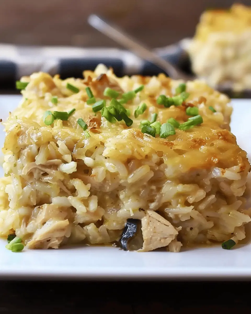 Mamaw’s Chicken and Rice Casserole: The Ultimate Cozy Comfort