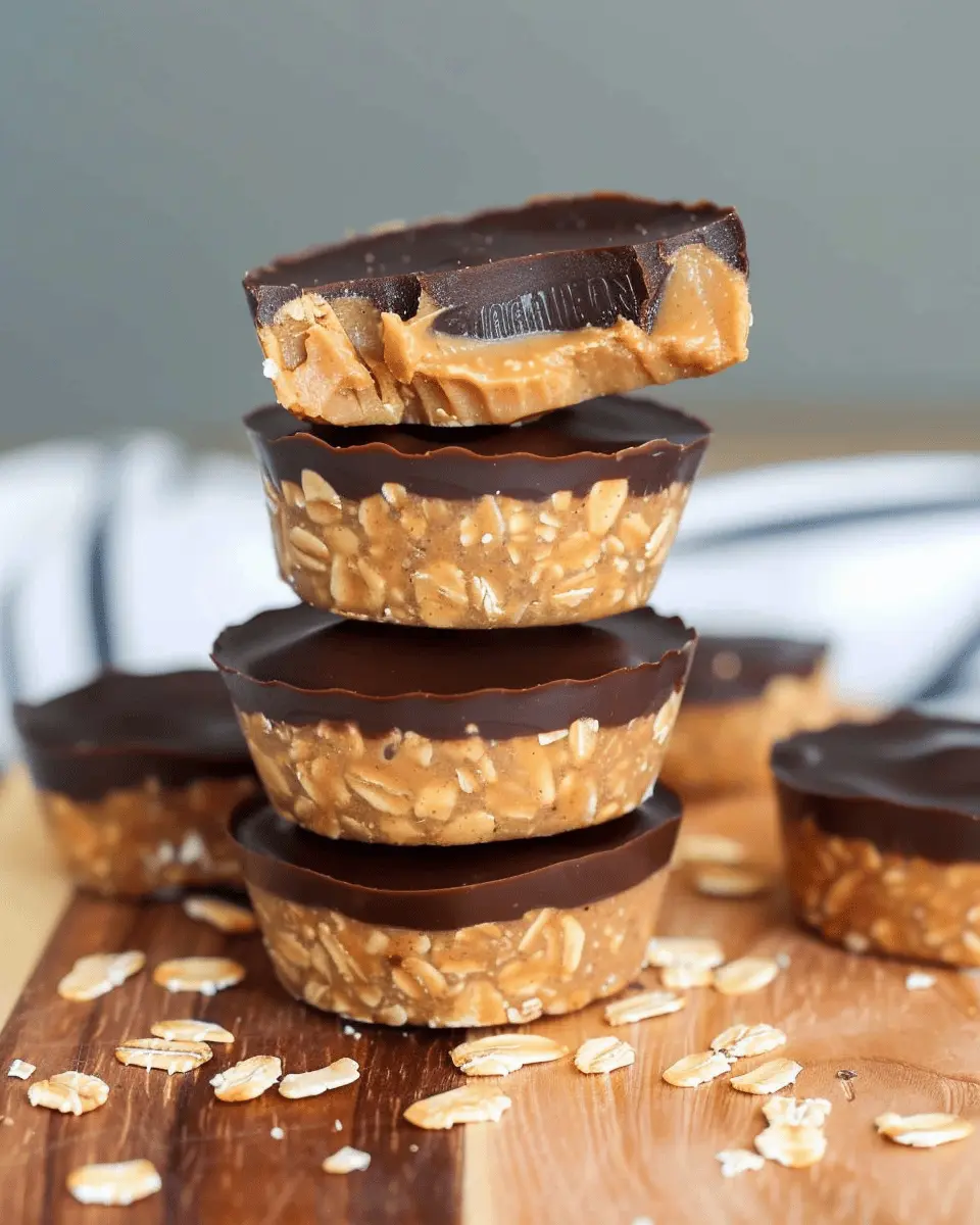 No Bake Peanut Butter Oat Cups: Easy, Delicious Treat for Everyone