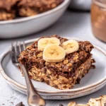 Peanut Butter Brownie Baked Oatmeal