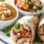 Peanut Chicken Wrap Recipe