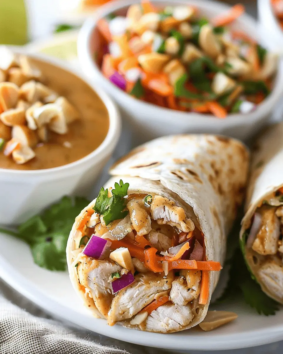 Peanut Chicken Wrap Recipe: Easy and Delicious for Everyone