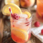 Raspberry Peach Lemonade