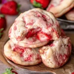 Strawberry Cheesecake Cookies