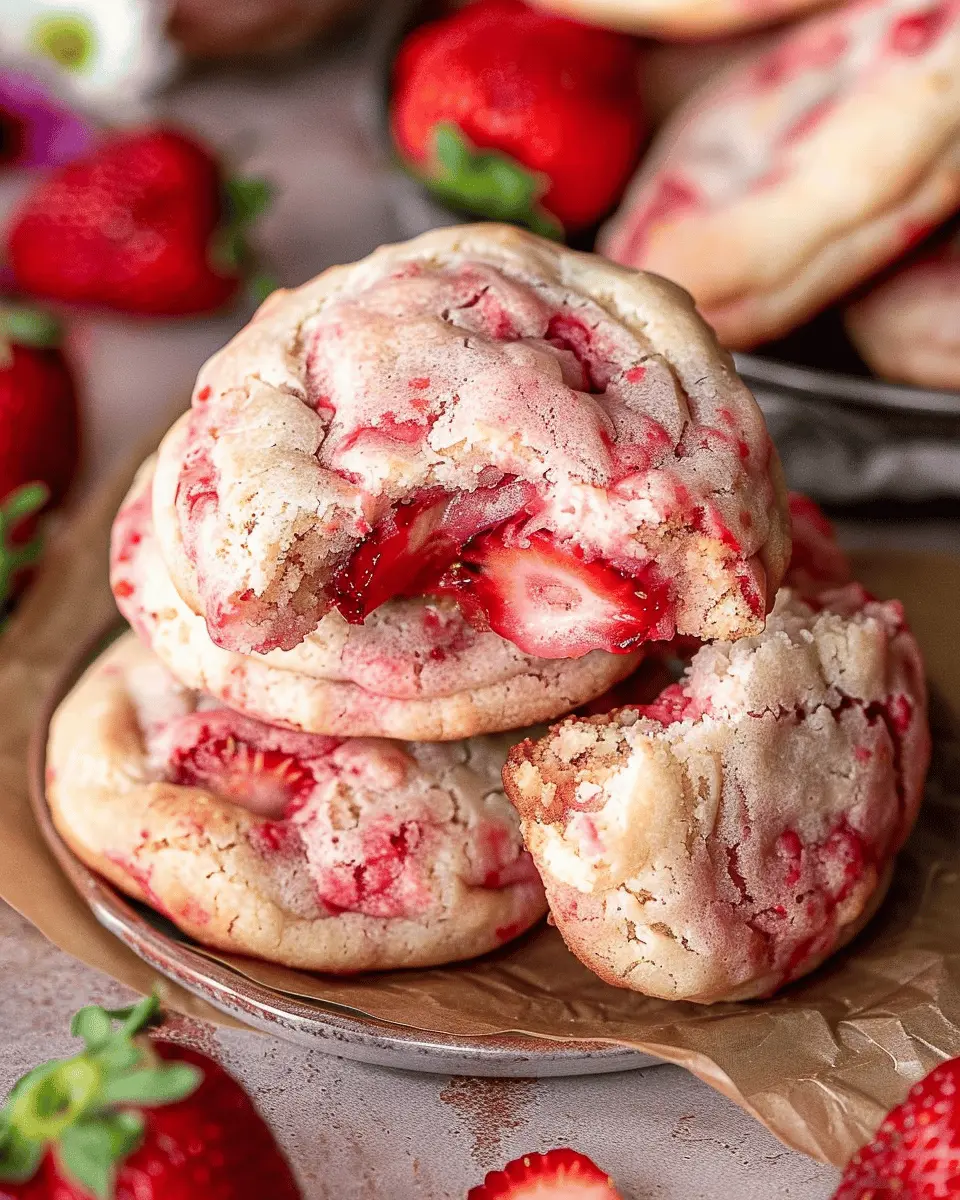 Strawberry Cheesecake Cookies: The Best Indulgent Treats Ever
