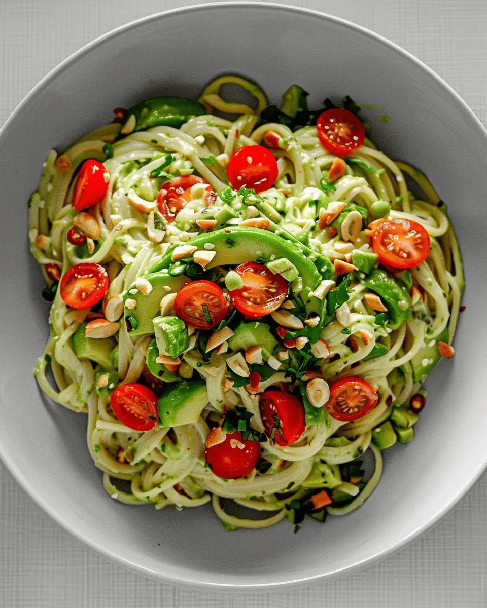 Vegan Avocado Pasta: The Easy Indulgence You’ll Love Making