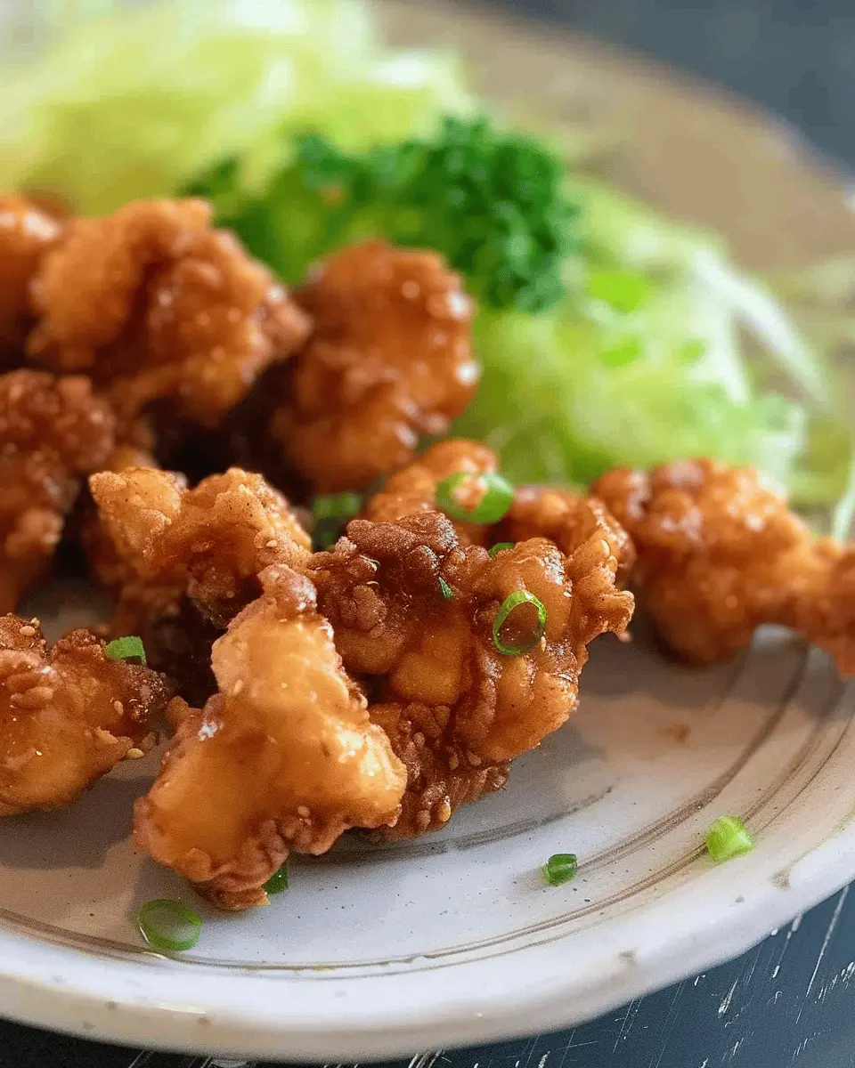 Japanese Fried Chicken: Indulge in this Crispy Homemade Delight