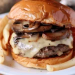 Mushroom Swiss Burger