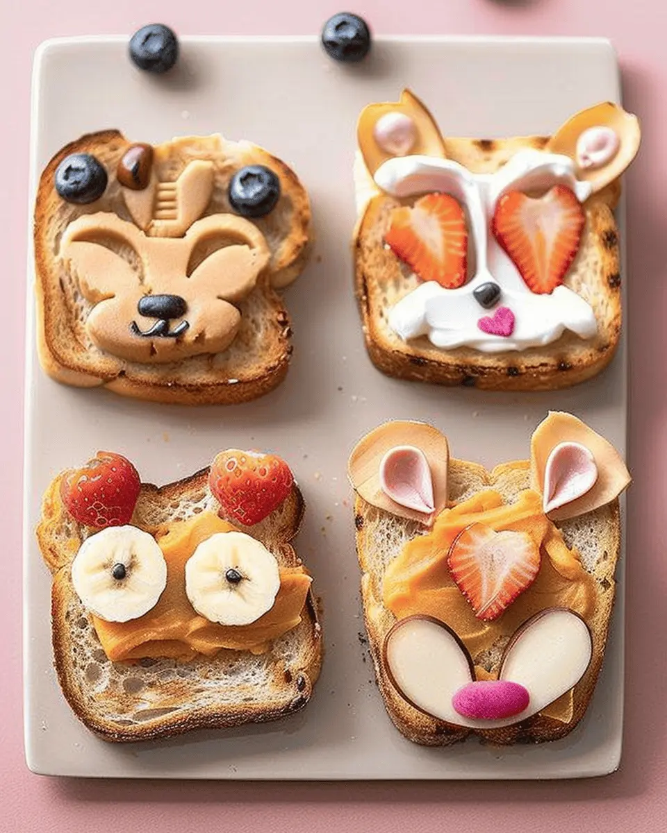 Animal Face Toast: Easy and Fun Breakfast Ideas for Everyone