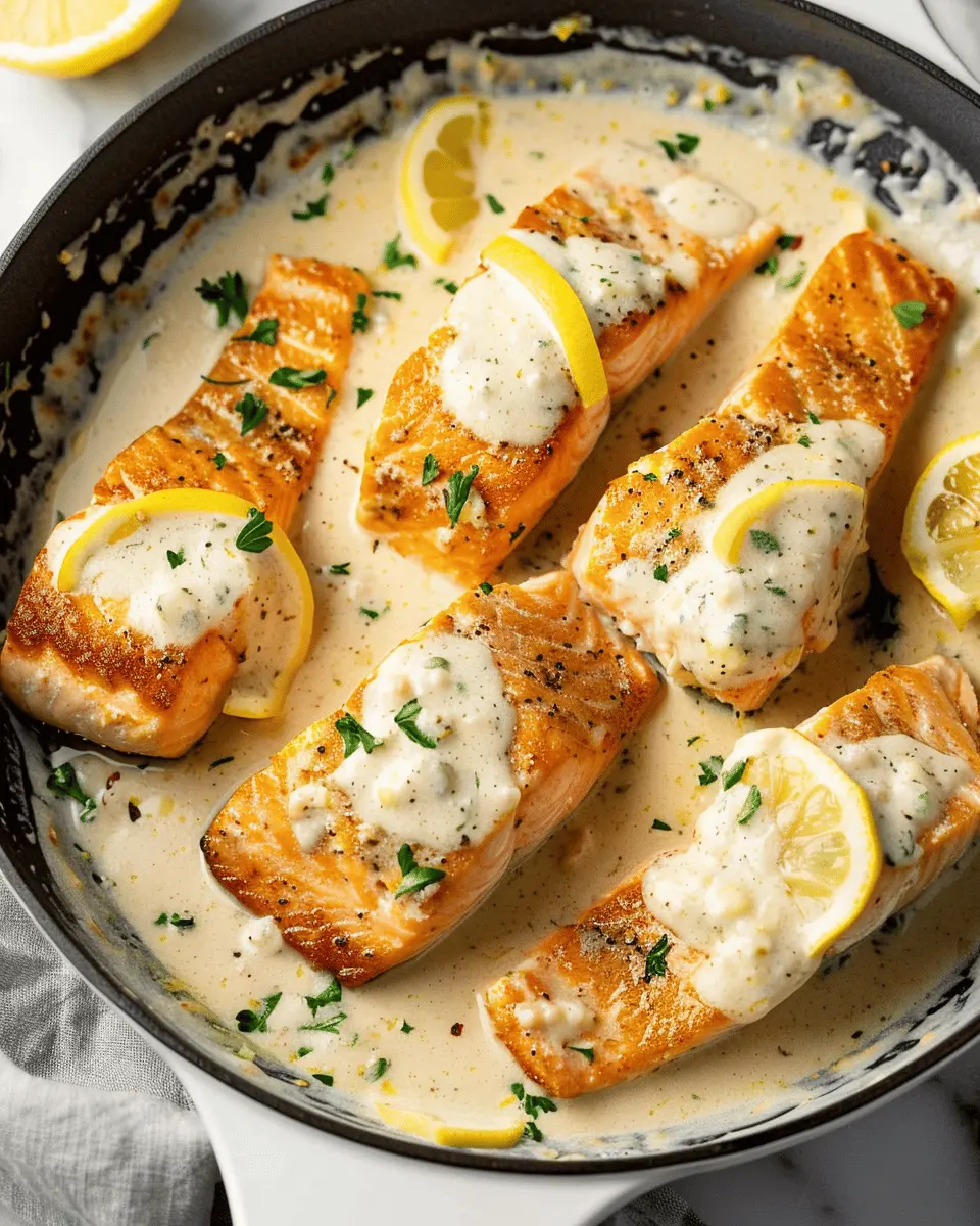 Creamy Lemon Salmon: Easy Recipe for a Delightful Dinner