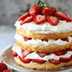Strawberry Shortcake Cake